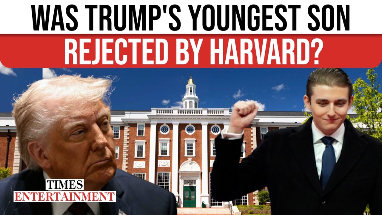 Barron Trump Snubbed by Ivies? Harvard Clampdown Sparks Online Frenzy | Watch