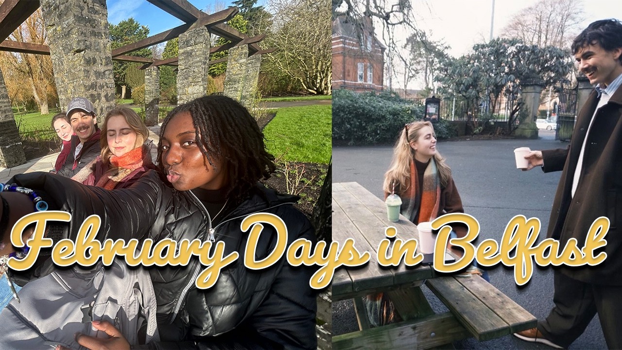 February Days in Belfast, Northern Ireland