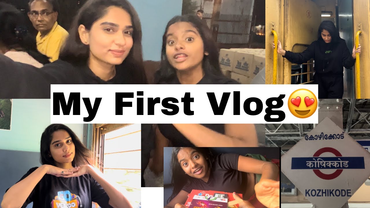 My First Vlog😍🚂❤️||Anushka Salian||#tulushorts #tulutalks #travelwithfriend #travelvlog