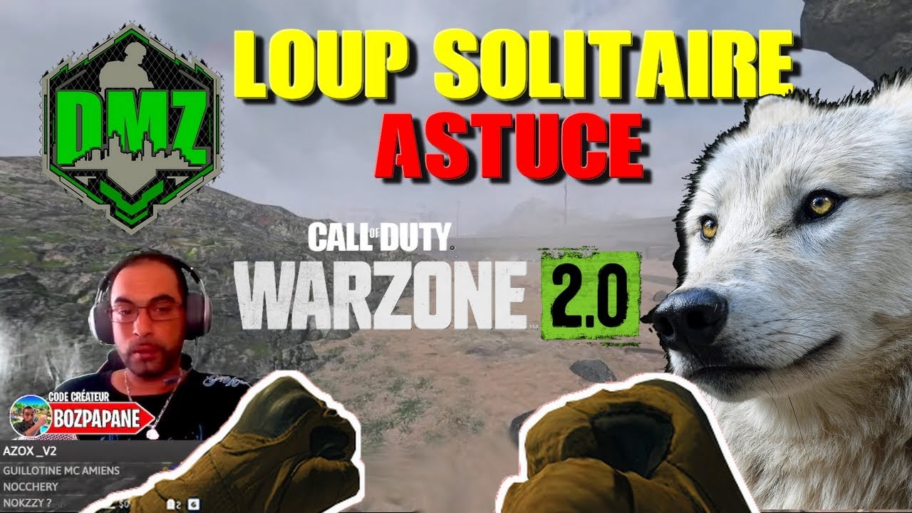 ASTUCE Loup solitaire s'infiltrer sans coéquipier sans armes - Call of Duty Warzone2 DMZ