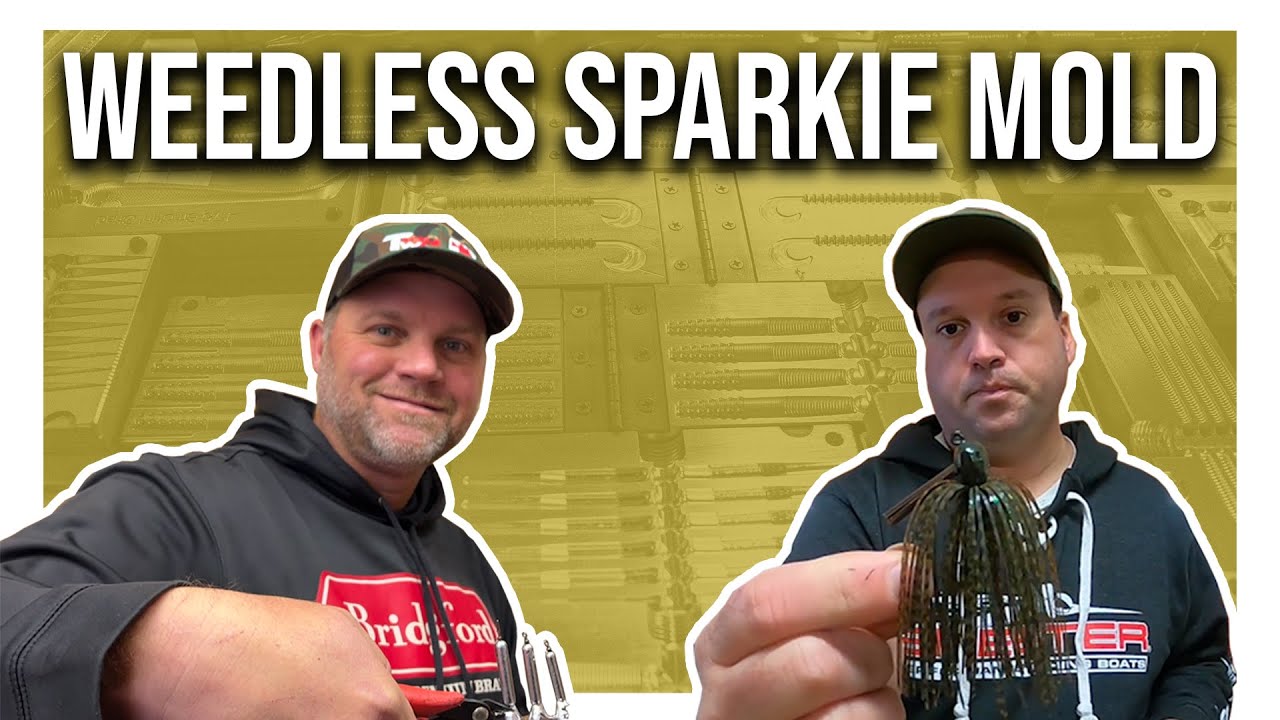 Weedless Sparkie Jig Mold