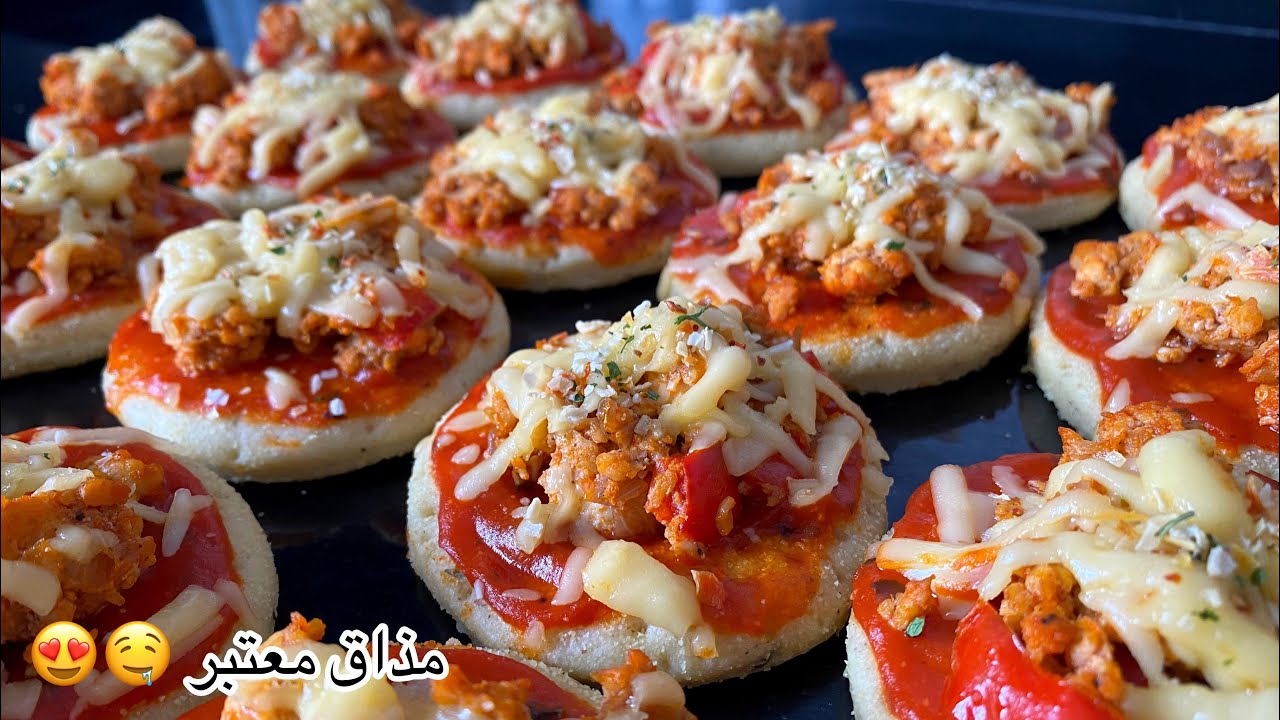 خطيرة😍خلينا من الحشوات المعروفة وجربيها،مذاق بنين بعجين هش وخفيف|هذه هي بيتزا والا فلا🔝كتحمق🤤