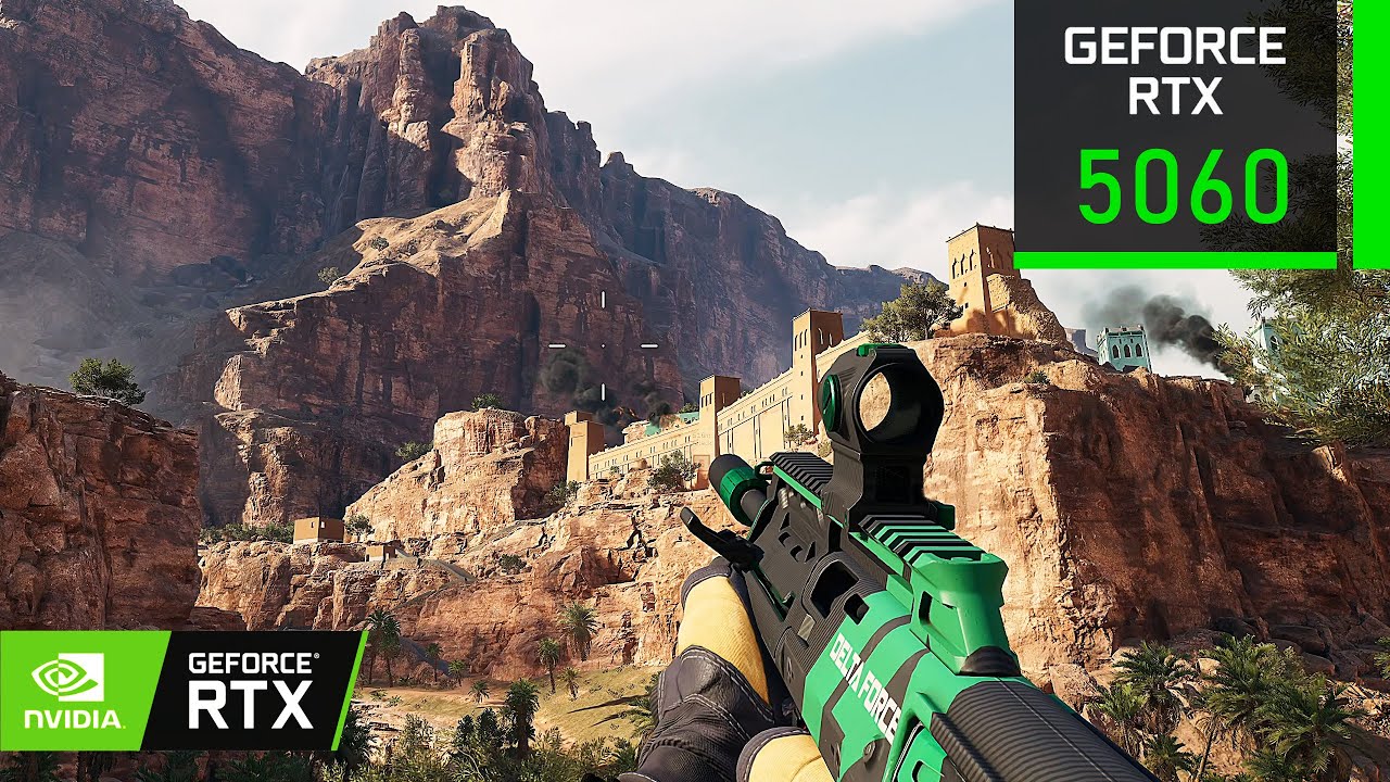 Delta Force | RTX 5060 8GB ( 1080p 1440p 4K Low - Ultra Settings | DLSS ON )