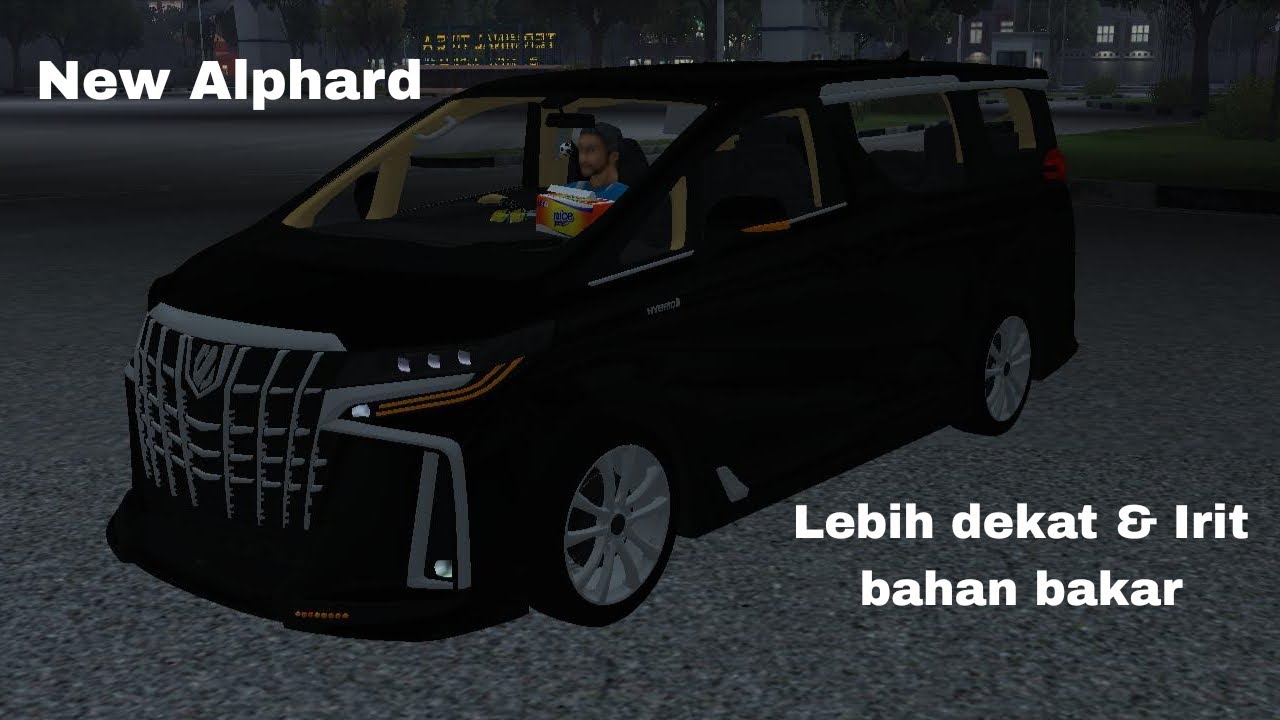 Mod Bussid Toyota Alphard Hybrid 2021 Lebih dekat & Irit bahan bakar Bus Simulator Indonesia Toyota💯