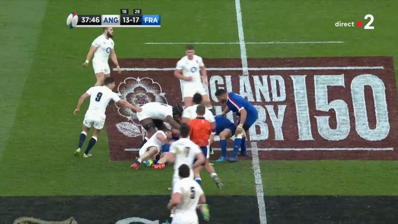 Les appuis fous de Matthieu Jalibert face aux Anglais