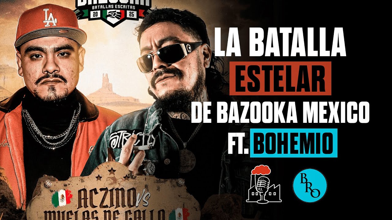 La ESTELAR mas SANGRIENTA de Liga Bazooka | La Factoría Freestyle - @ElBohemioQueAUnParOdia