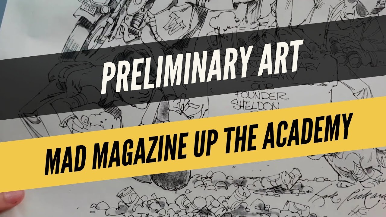 Mad Magazine Movie - Up the Academy Preliminary Artwork