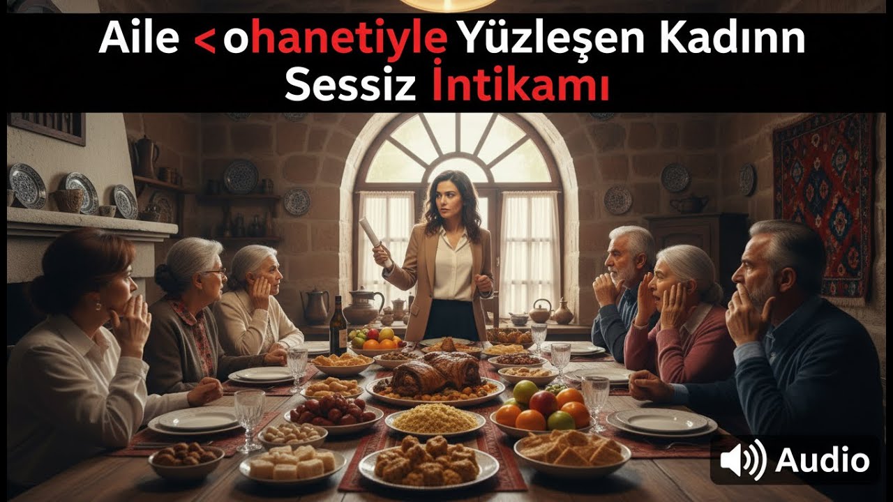 Bayram yemeğinde ailem evi satıp beni sokağa attı, ama evin gizli sahibi bendim ve sessiz