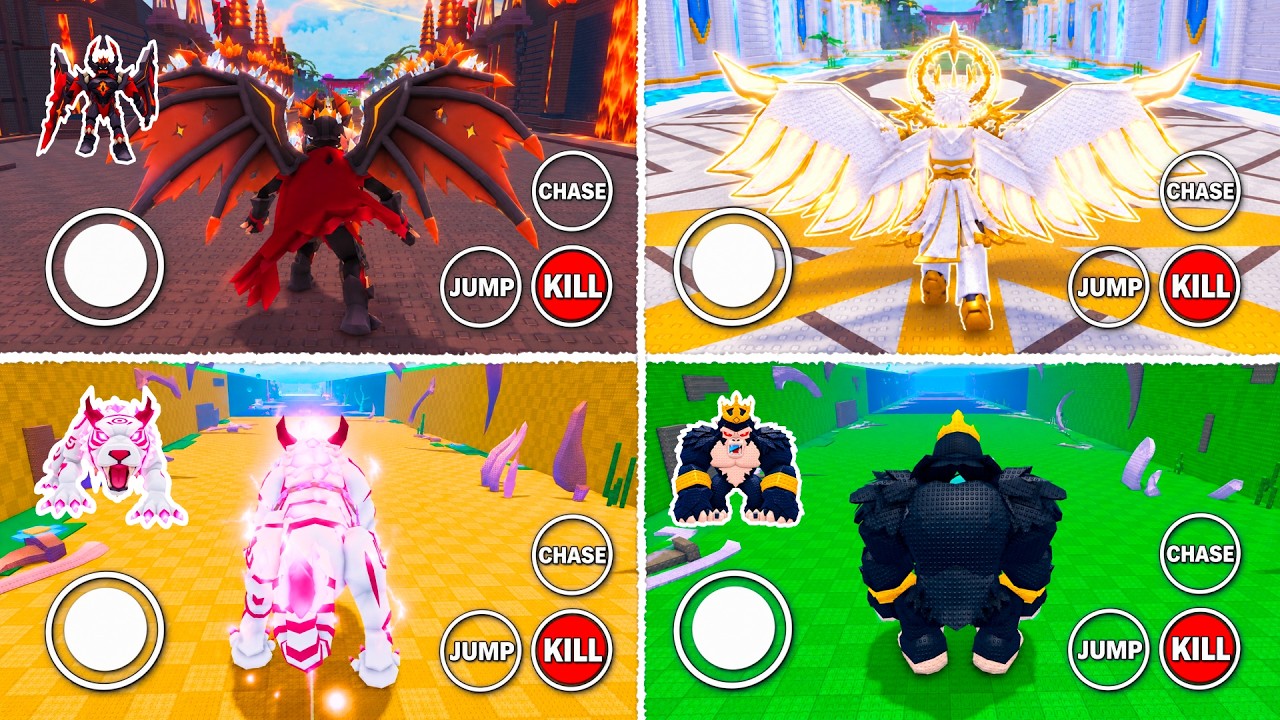 I BECAME EVERY BOSS in STEAL AN EGG! DEVIL & ANGEL UPDATE | MONSTER JUMPSCARES | ROBLOX
