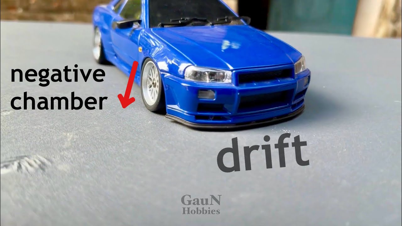 Cara negatif chamber mobil RC Drift LDRC