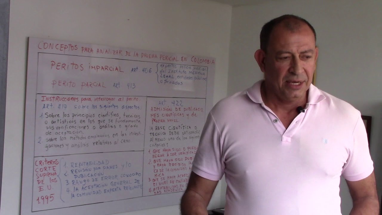 Criterios para atacar la prueba pericial.