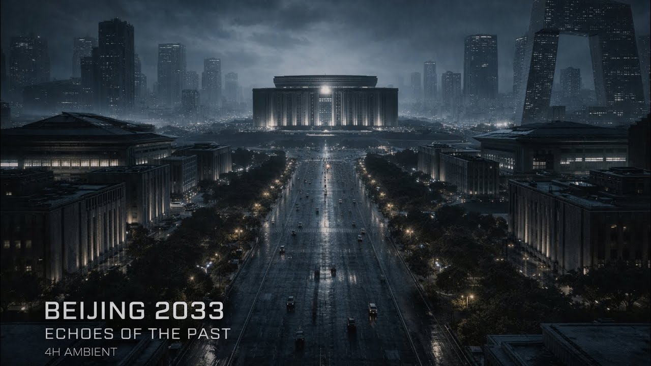 Beijing 2033 – Echoes of the Past | 4 Hours | Free Background Ambience