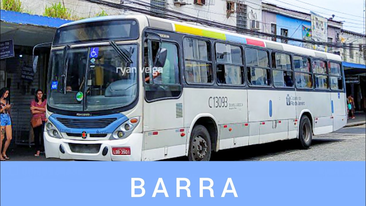 Mostrando os Prefixos Dos Ônibus da Transportes Barra 