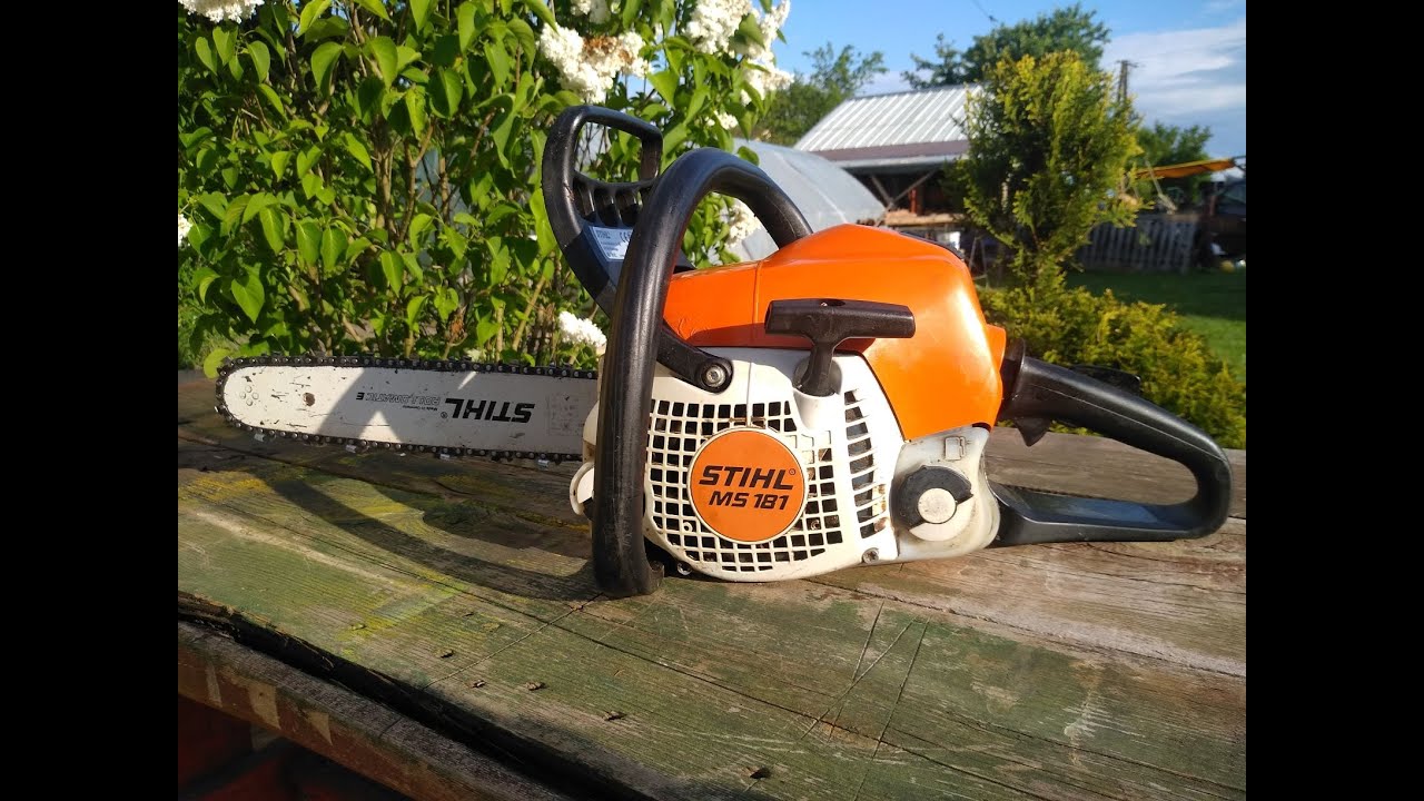 Stihl MS 181 C - Przegląd. Problemy z obrotami. Przyczyny i naprawa. Cz. I