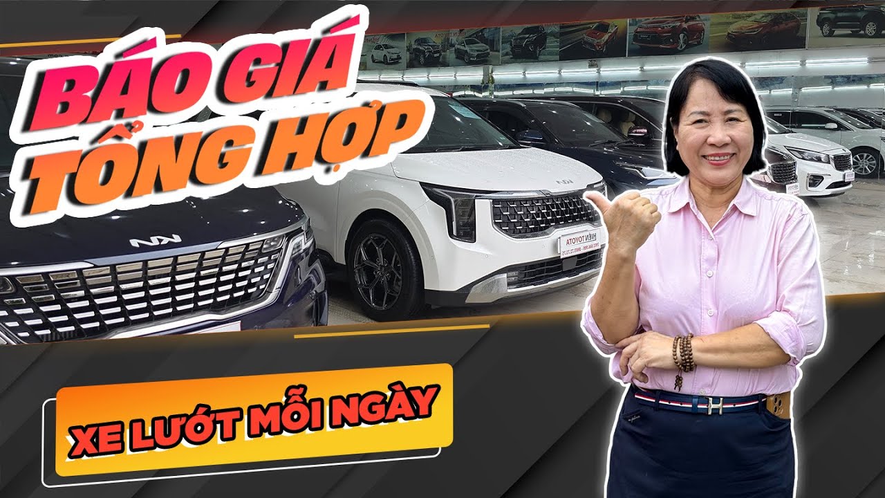 Carnival hơn 2 tỉ nay chỉ còn 1.5 tỉ - Option độ KHỦNG: Cập nhật loạt 8 xe mới về Hiền Toyota 26/12
