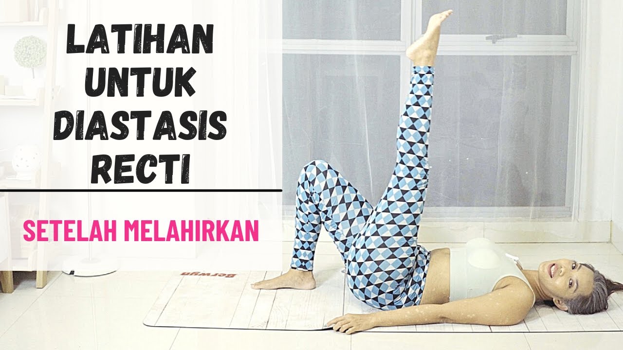 Menghilangkan PERUT BUNCIT PASCA MELAHIRKAN | Memperbaiki DIASTASIS RECTI | Postnatal Workout