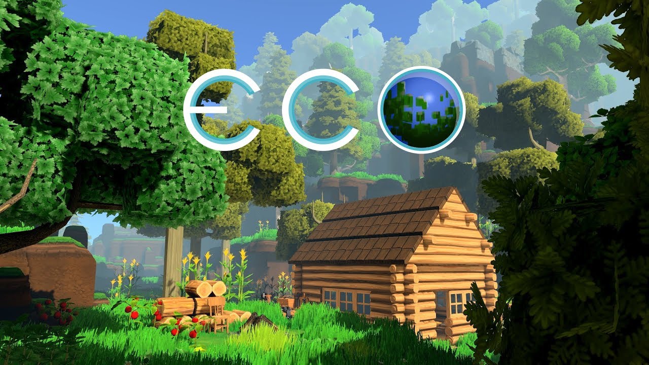 ECO -|01|- Просто чилим. Игра без цели против метеорита.