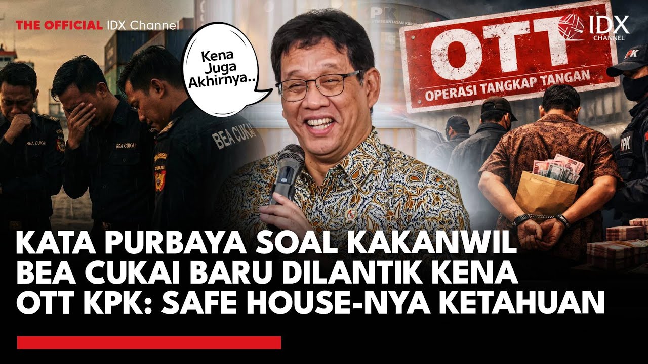Kata Purbaya soal Kakanwil Bea Cukai Baru Dilantik Kena OTT KPK: Safe House-nya Ketahuan
