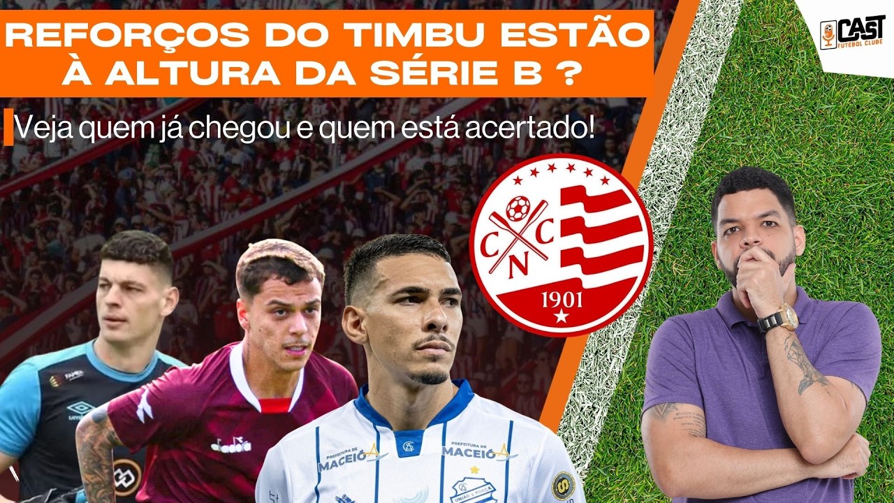 REFORÇOS DO NÁUTICO PARA A SÉRIE B AGRADAM?