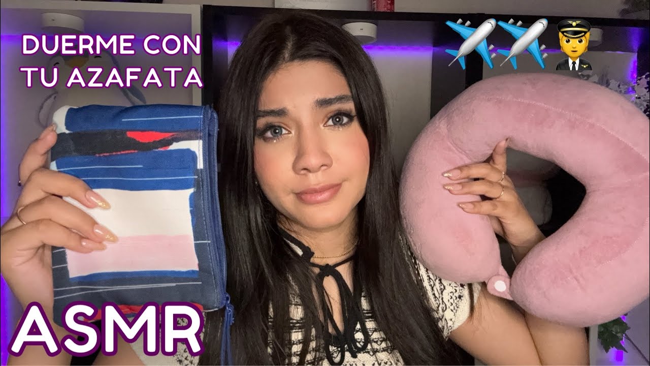 ASMR ESPAÑOL / ASMR INT3NSO CON TU AZAFATA (PREMIUM) / SONIDOS satisfactorios y relajantes
