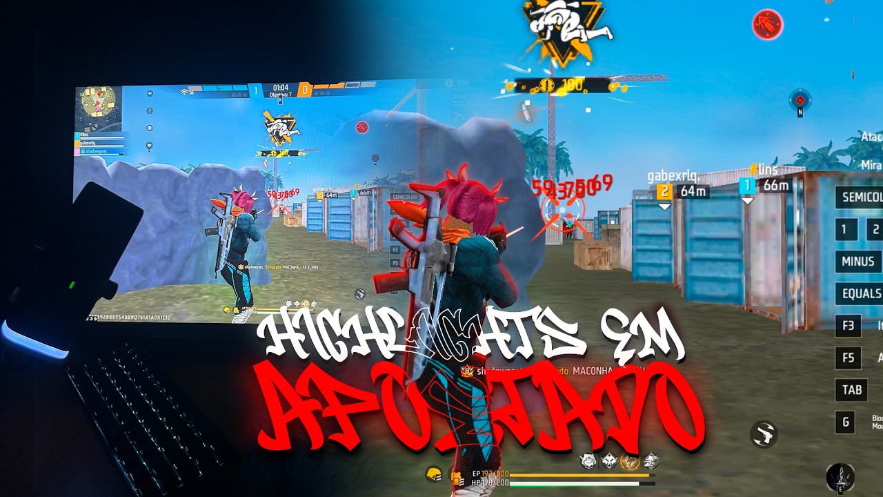 HIGHLIGHTS EM 4x4 APOSTADO! 🥋🩸 X86 Highlights Free Fire 1920x1080 Ryzen 7 5700x RTX 5060