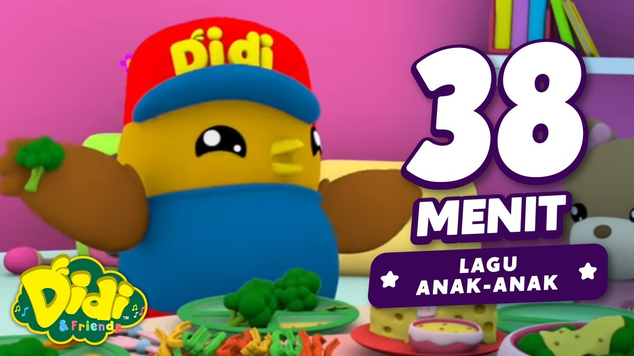 Nyam Nyam | Didi & Friends Suka Makan Sayur | Kumpulan Lagu Anak Didi & Friends Indonesia