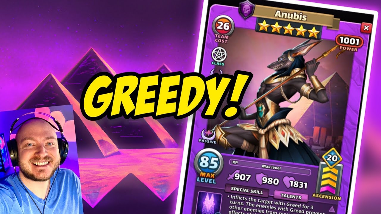 ANUBIS | Unique special takes advantage of GREED | How good is he?