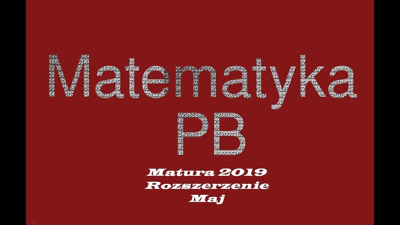 Matura rozszerzona 2019 maj  zad 15 (Poziom rozszerzony). Zadanie optymalizacyjne