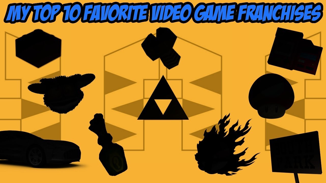 My Top 10 Favorite Video Game Franchises