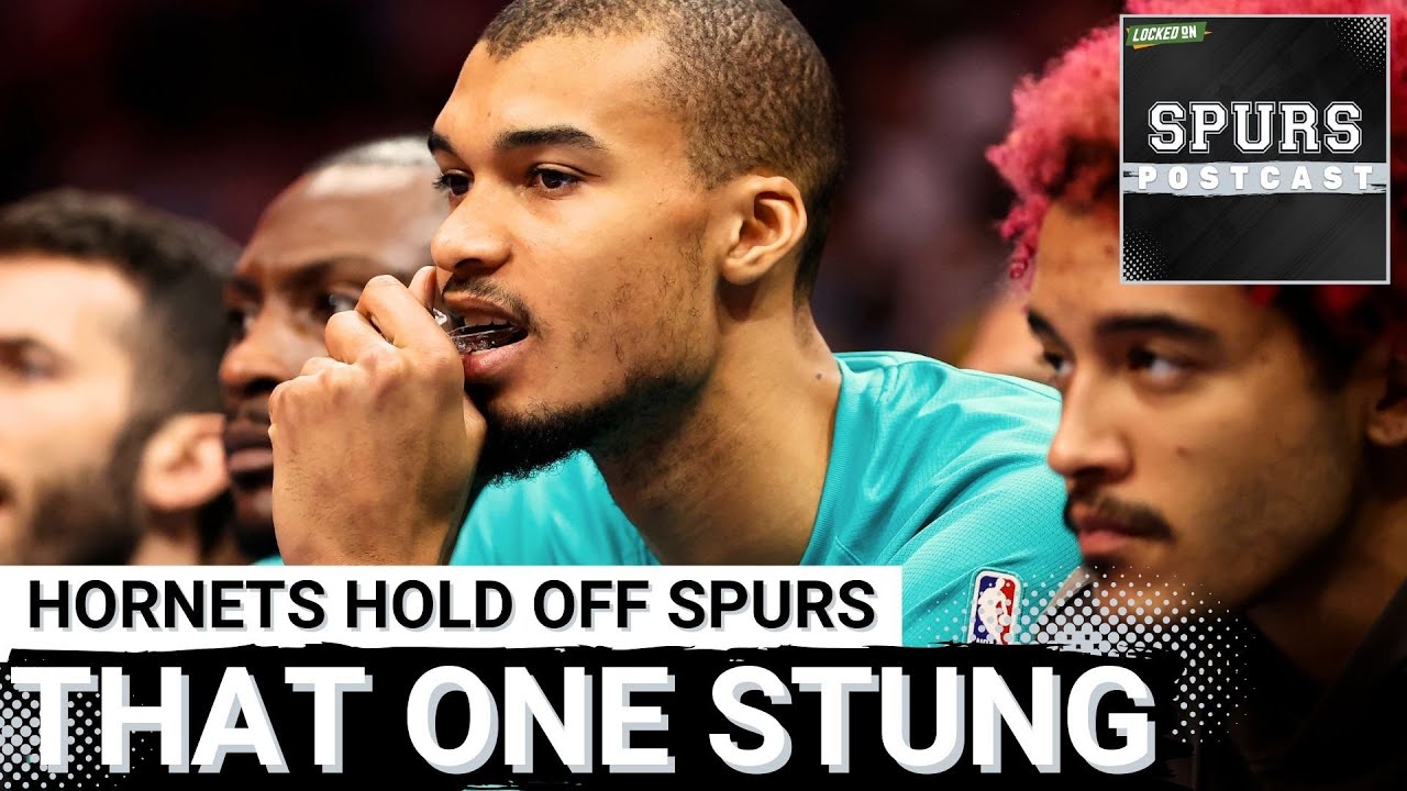 SPURS POSTCAST: That one STUNG! | Red-hot Hornets stave off Wembanyama and Spurs' rally