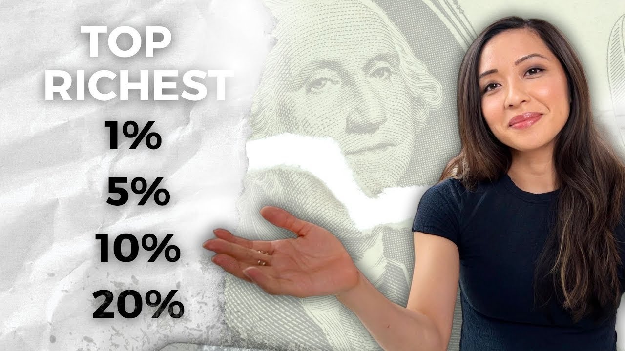 Состояние и доход 1%, 5%, 10% и 20% самых богатых людей Америки 🇺🇸