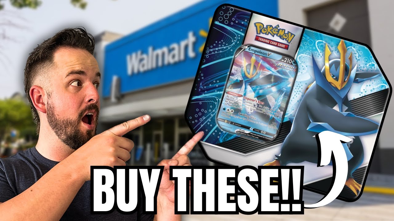 *OLD* Empoleon V Tins Back in Walmart *MUST BUY*