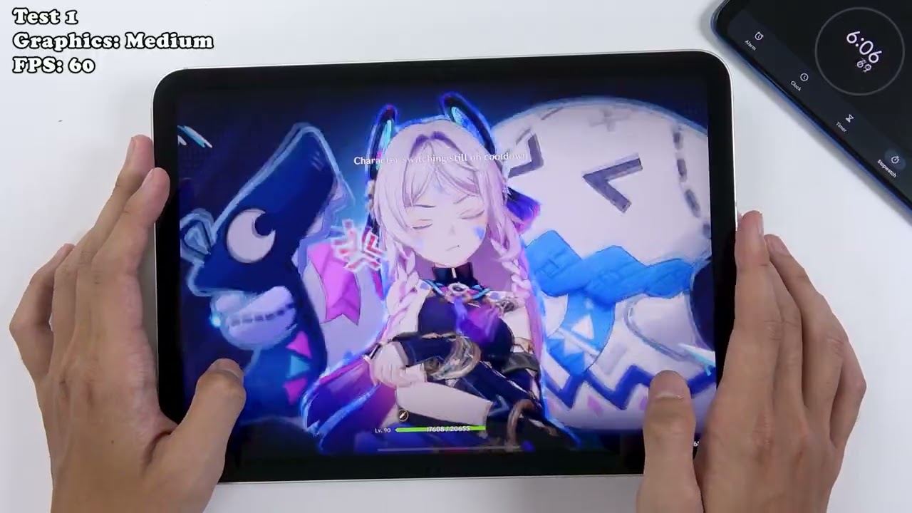 iPad A16 Genshin Impact Gaming test | Apple A16