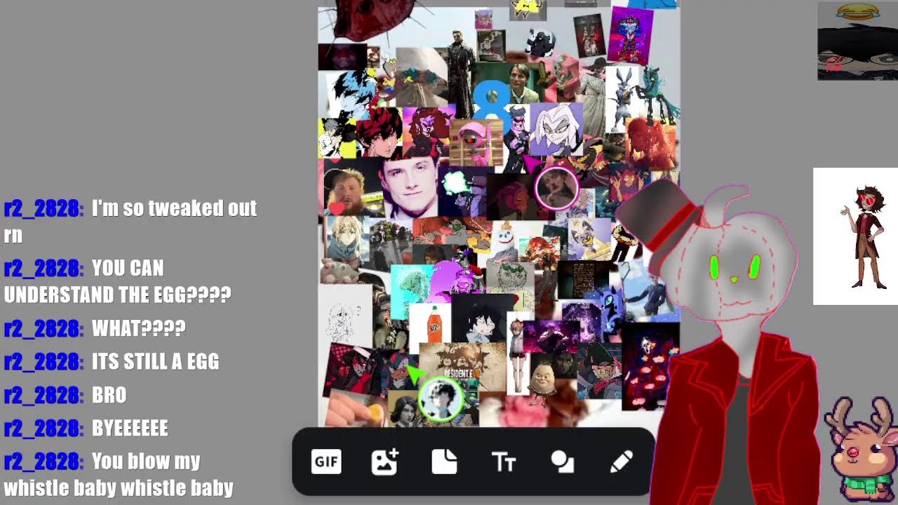 Discord Community Hear me out Cake! PNG Streamer w/ friends