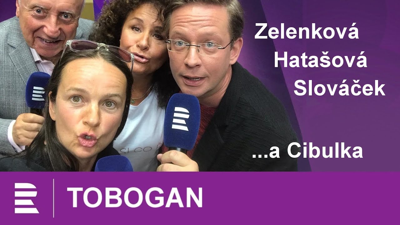 Tobogan s Jitkou Zelenkovou, Felixem Slováčkem a Lenkou Hatašovou