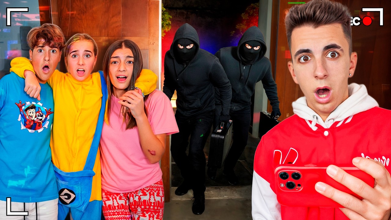 ENTRAN A ROBAR EN CASA MIENTRAS LOS NI&Ntilde;OS EST&Aacute;N SOLOS! *viene&nbsp;la&nbsp;polic&iacute;a!*