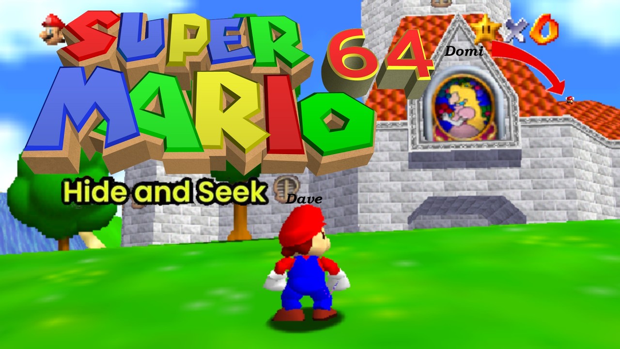HIDE  & SEEK in SUPER MARIO 64​