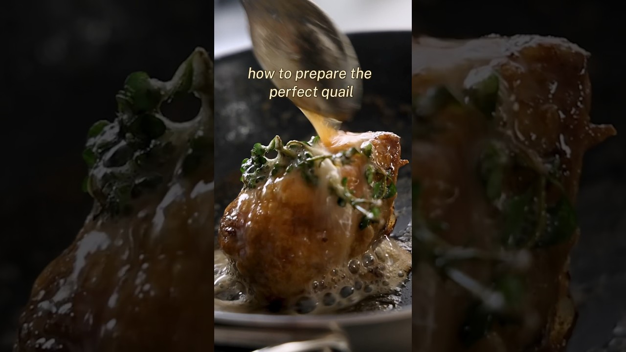 Как приготовить идеальную перепелку! #шорты