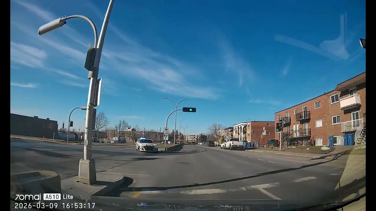 Longueuil SAAQ Road Test Practice.Pre-test driving practice for the Longueuil SAAQ road exam.