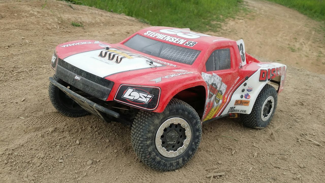 БЕШЕНАЯ радиоуправляемая модель шорт корс-трака Losi Ten-SCTE rc car