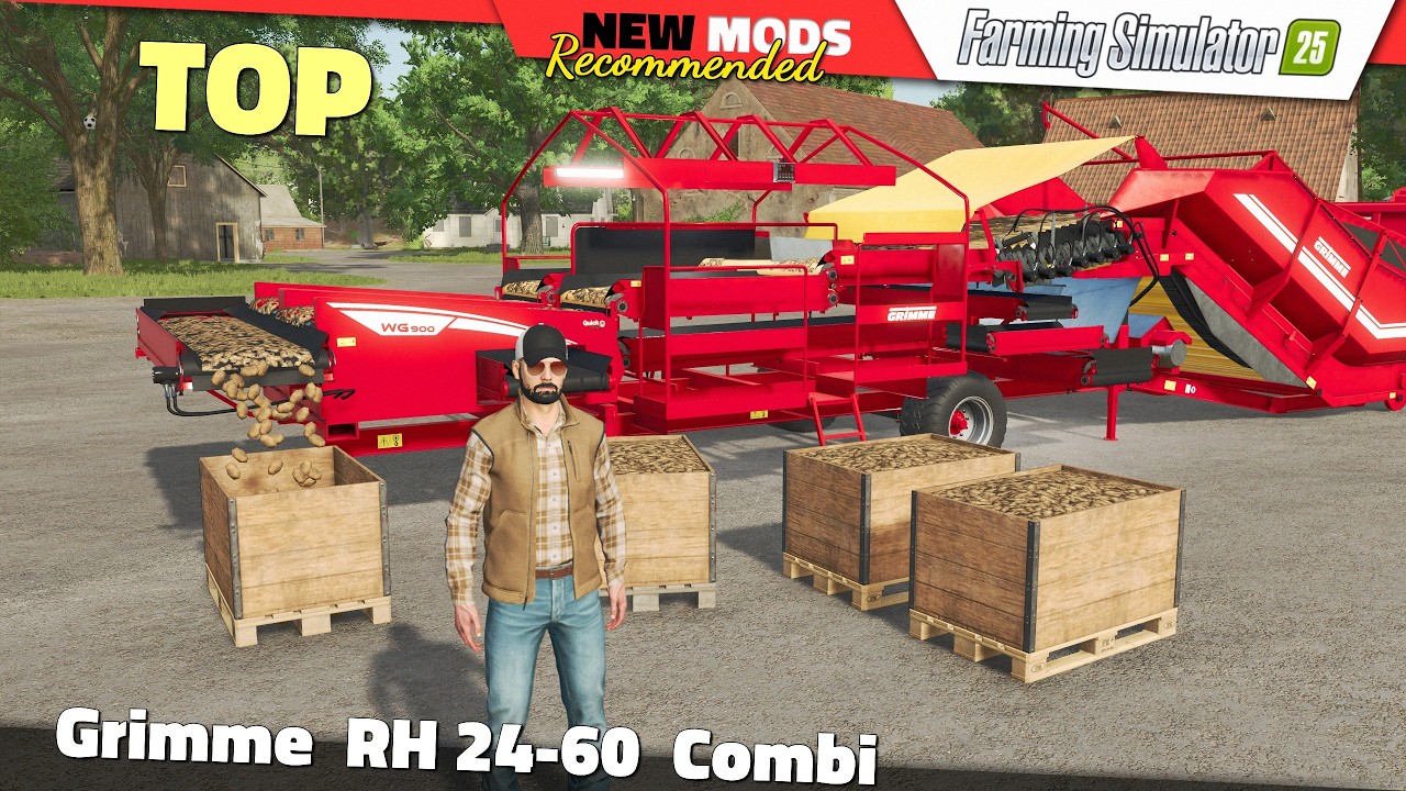 FS25 | Grimme RH 24-60 Combi (by 76-Max) - Farming Simulator 25 Mods Review QHD
