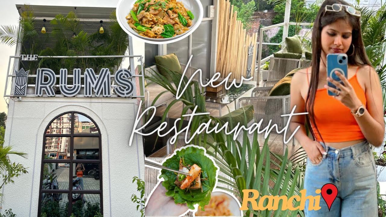 The Rums Cafe ☕️ | New Cafe in Ranchi | New Restaurant in Ranchi | New Rooftop in Ranchi |