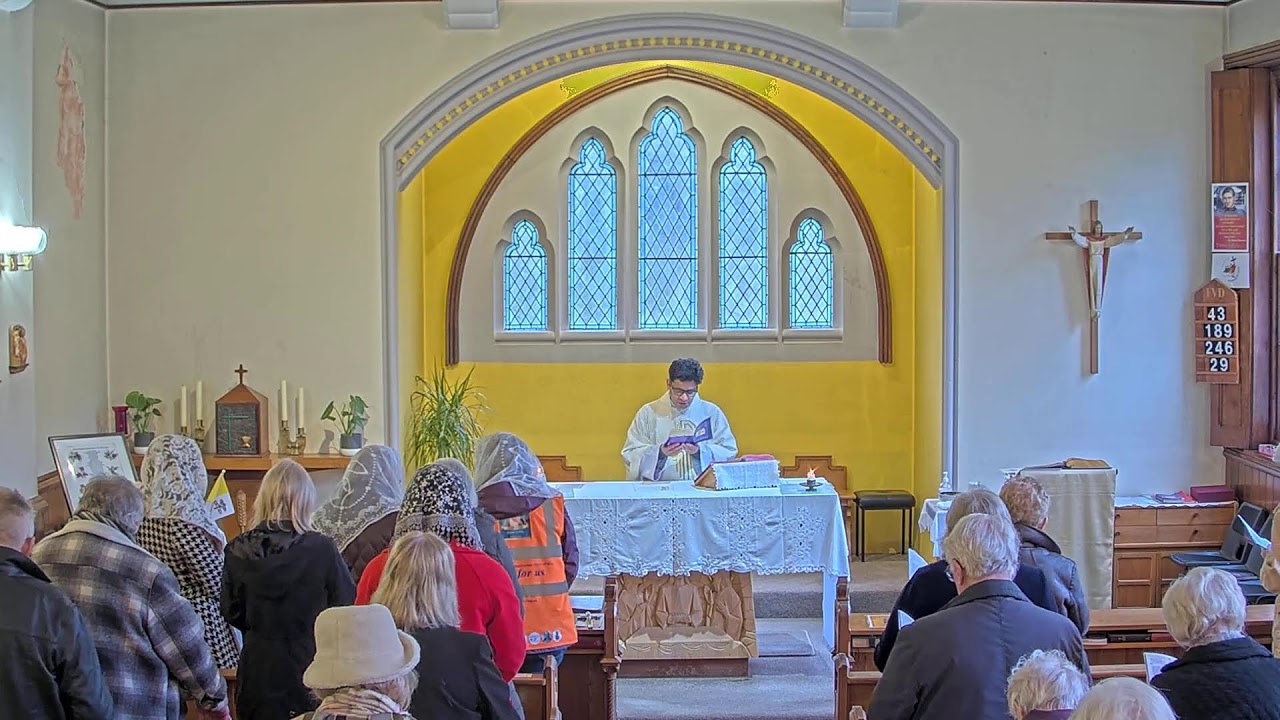 Wednesday 11.2.2026 10.00am Rosary 10.15am Mass