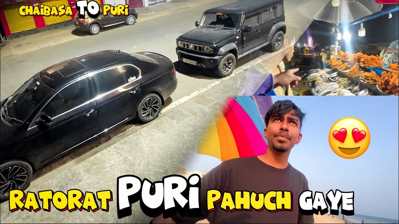 puri Pahuch gaye Rotarat Car Lekar 😱Larx or swordxn ka sath 😎#puribeach @Dukeyboi-