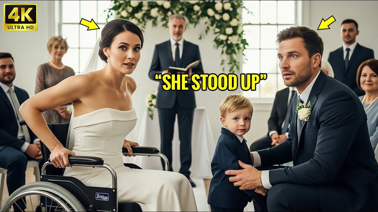 He Married a Billionaire in a Wheelchair to Save His Son — Then She Stood Up at the Wedding