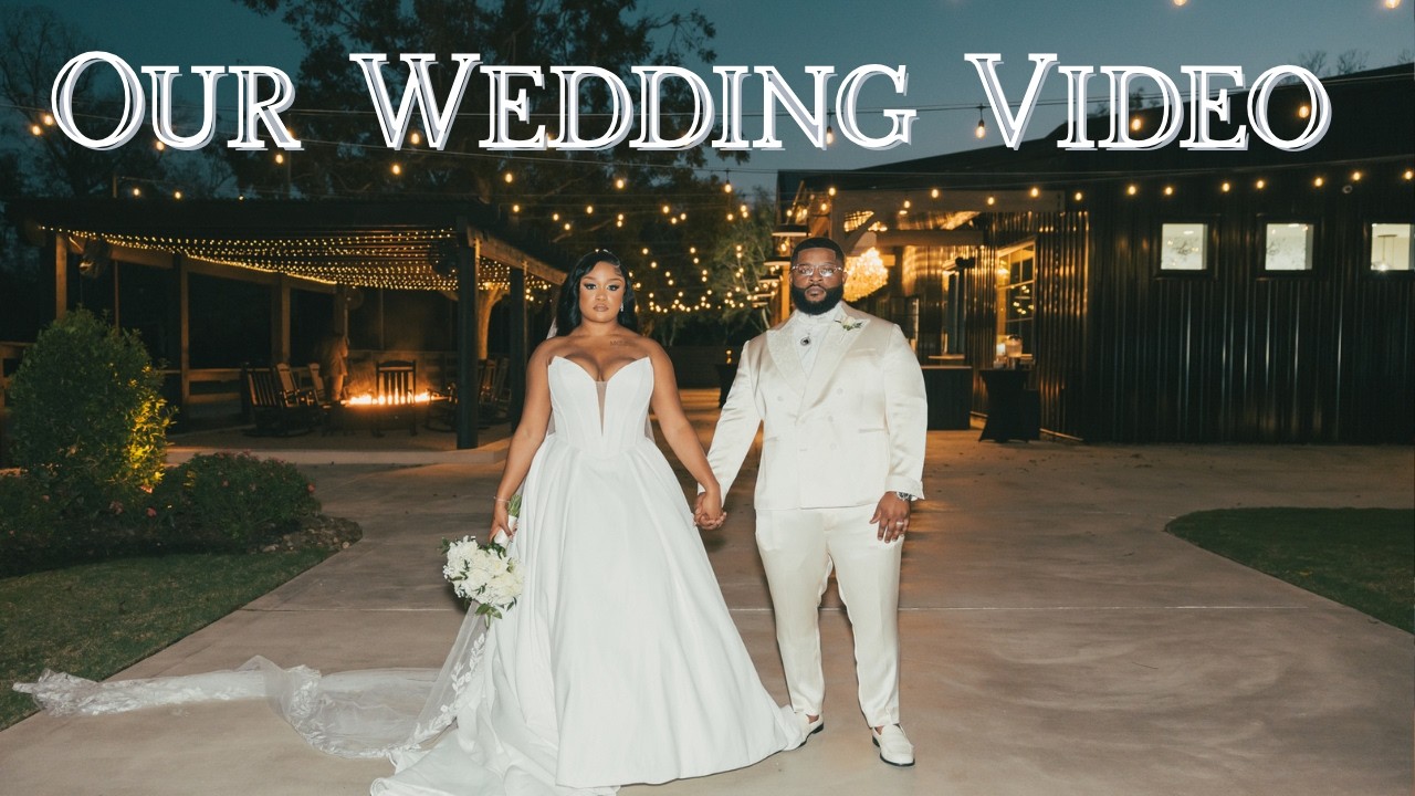 OUR WEDDING VIDEO: The Thomas Wedding 🤍