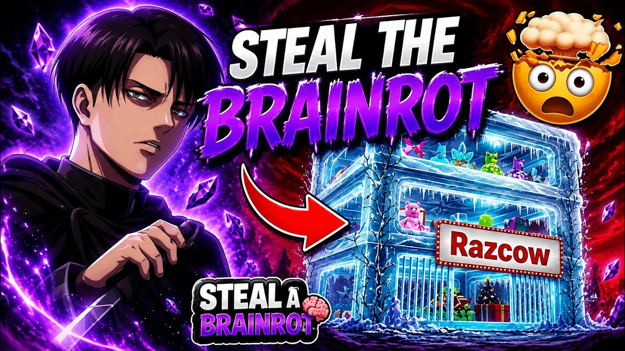 Live Steal the Brainrot Les boss  ( 100% LEGIT )🔥🎮