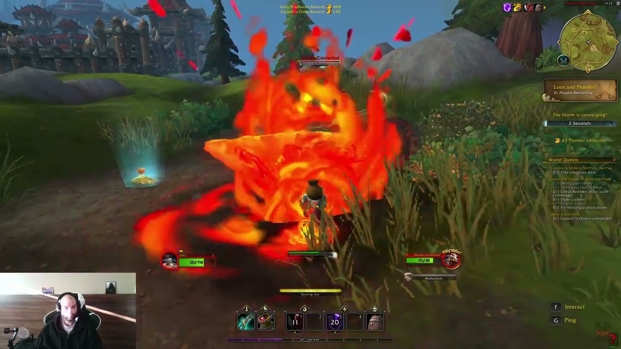 WOW Battle Royale - Plunderstorm - Reaction