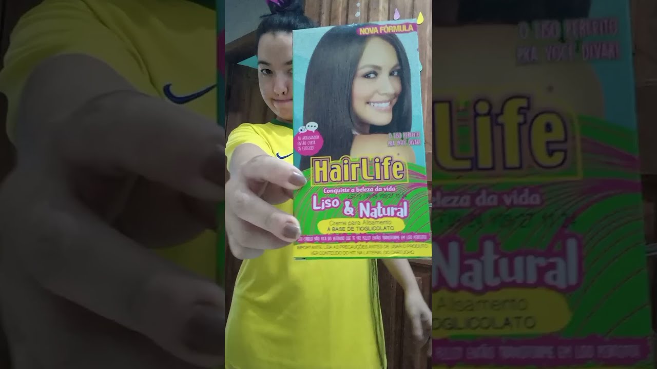 Alisei meu cabelo com hair life| Será que alisa mesmo?