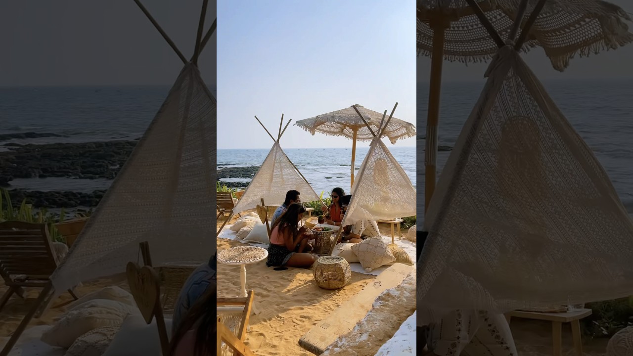 Goa&rsquo;s Best sundowner cafe | Goa cafe | Best cafe in Goa | eva cafe goa #goa #cafe